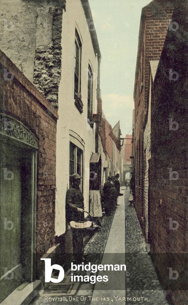 Row 139, One of the 145, Yarmouth (coloured photo)
