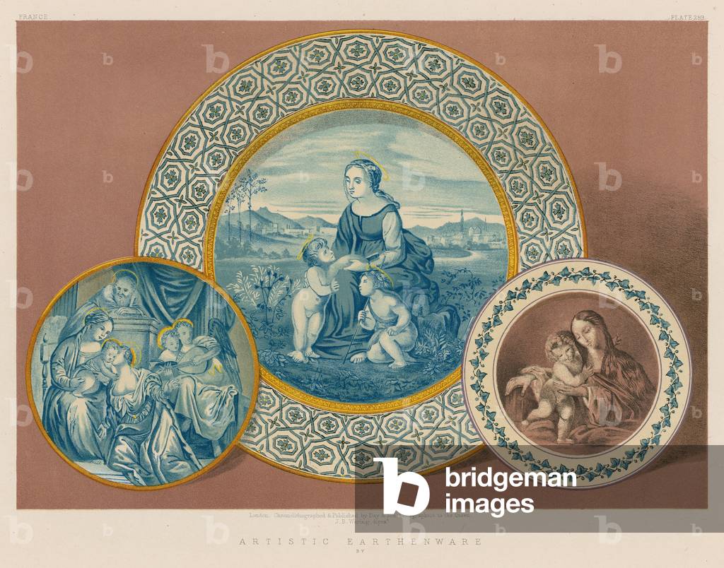 Artistic Earthenware (chromolitho)