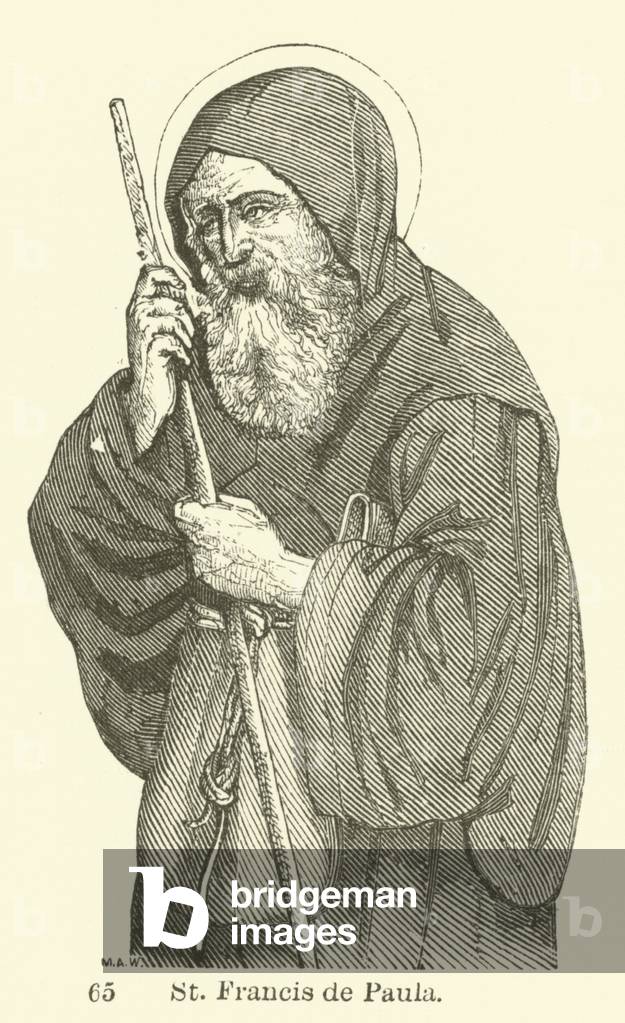 St Francis de Paula (engraving)