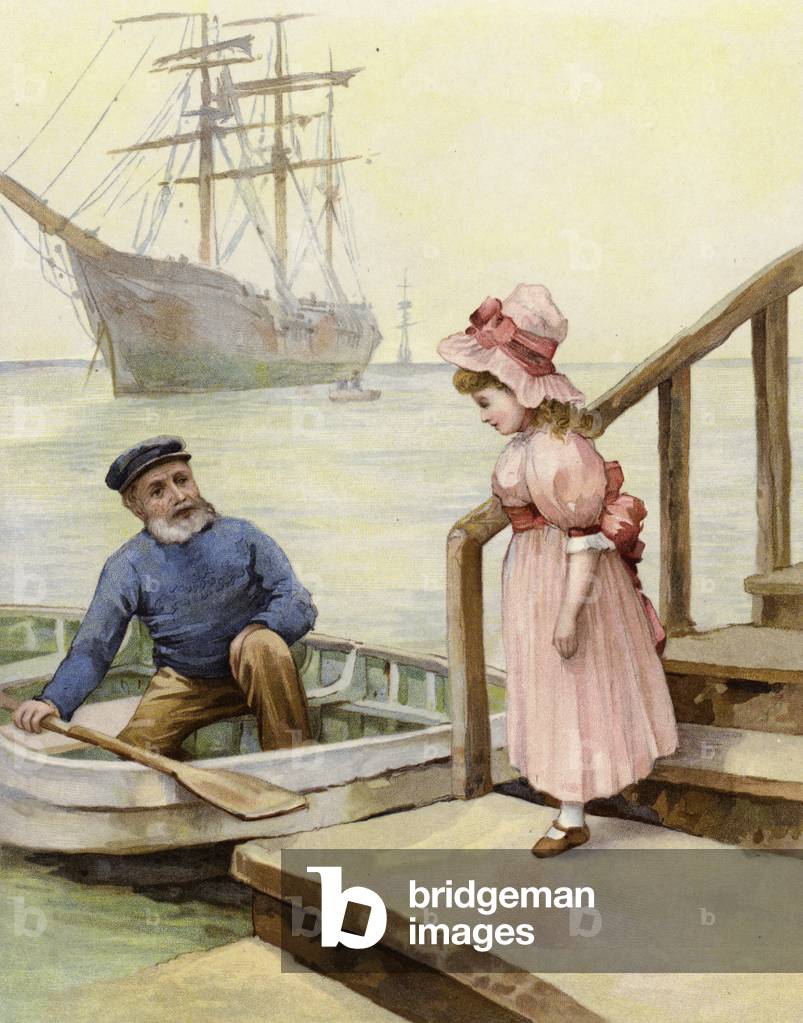 'Is it quite safe?' (chromolitho)