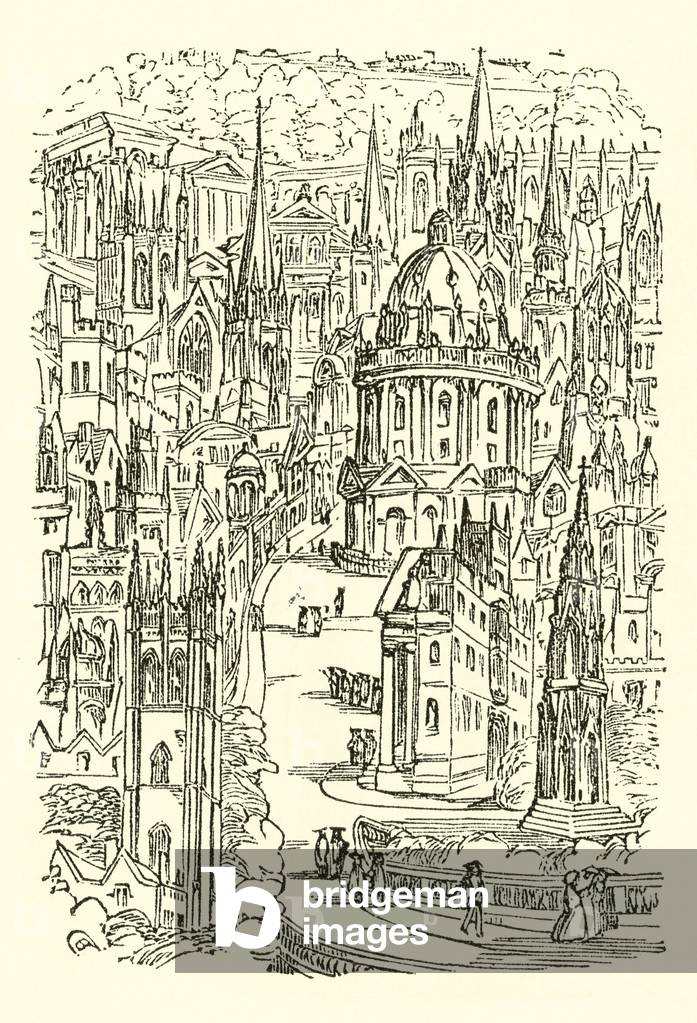 City of Dreaming Spires (engraving)