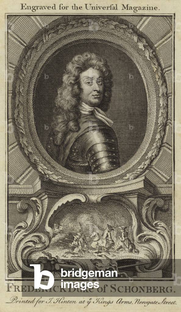 Frederick, Duke of Schonberg (engraving)