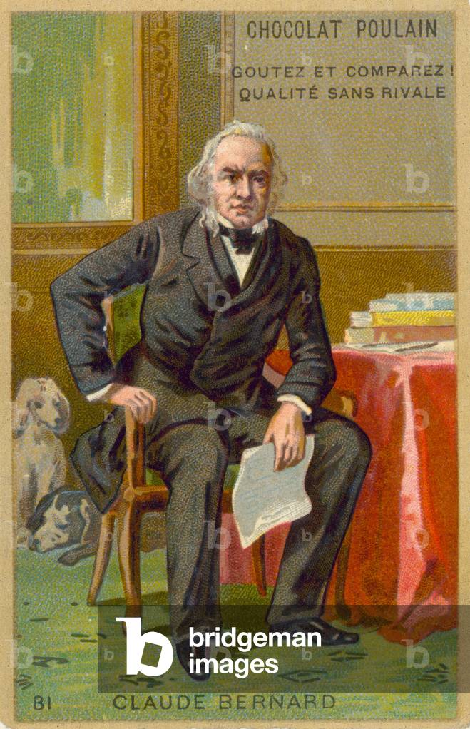 Claude Bernard, French physiologist (chromolitho)