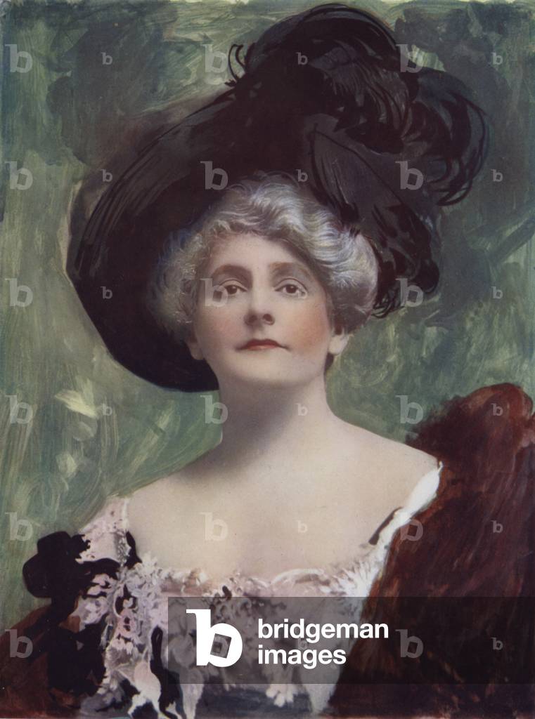 Mrs Cecil Raleigh in The Best of Friends (colour photo)
