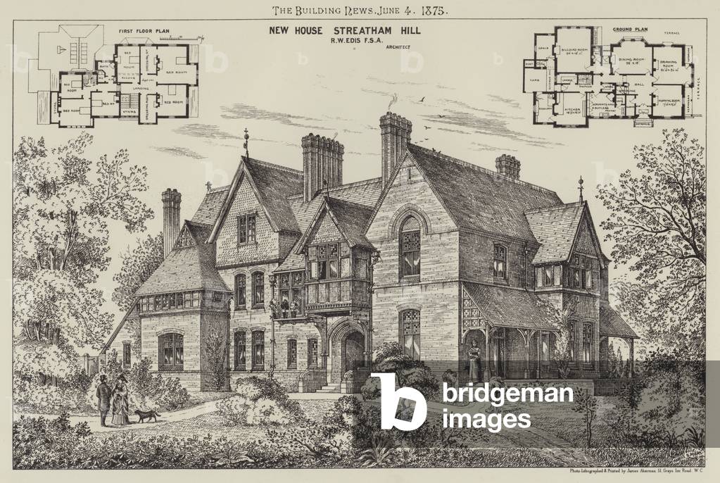 New House Streatham Hill (engraving)