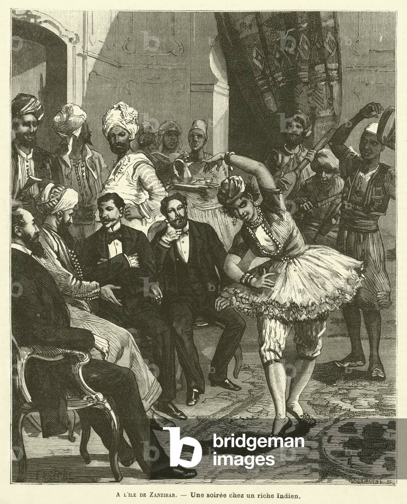 A L'Ile De Zanzibar (engraving)