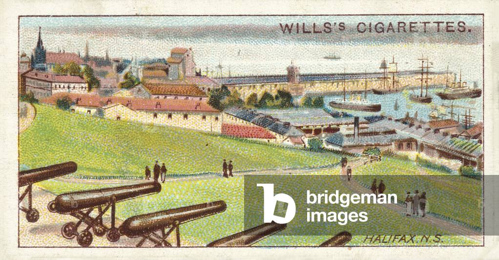 Canada, Halifax, Nova Scotia (chromolitho)