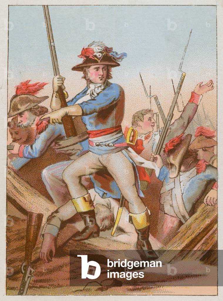 Lazare Carnot in the Revolutionary Wars (chromolitho)