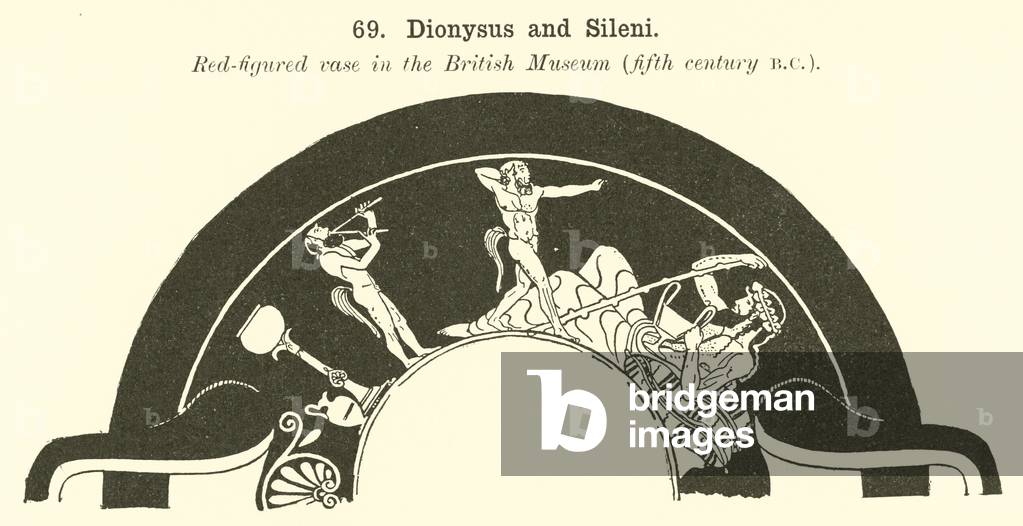 Dionysus and Sileni (engraving)