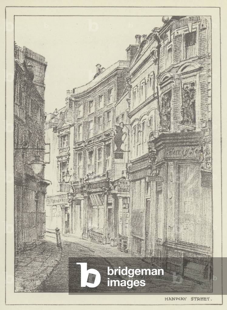 Hanway Street (litho)