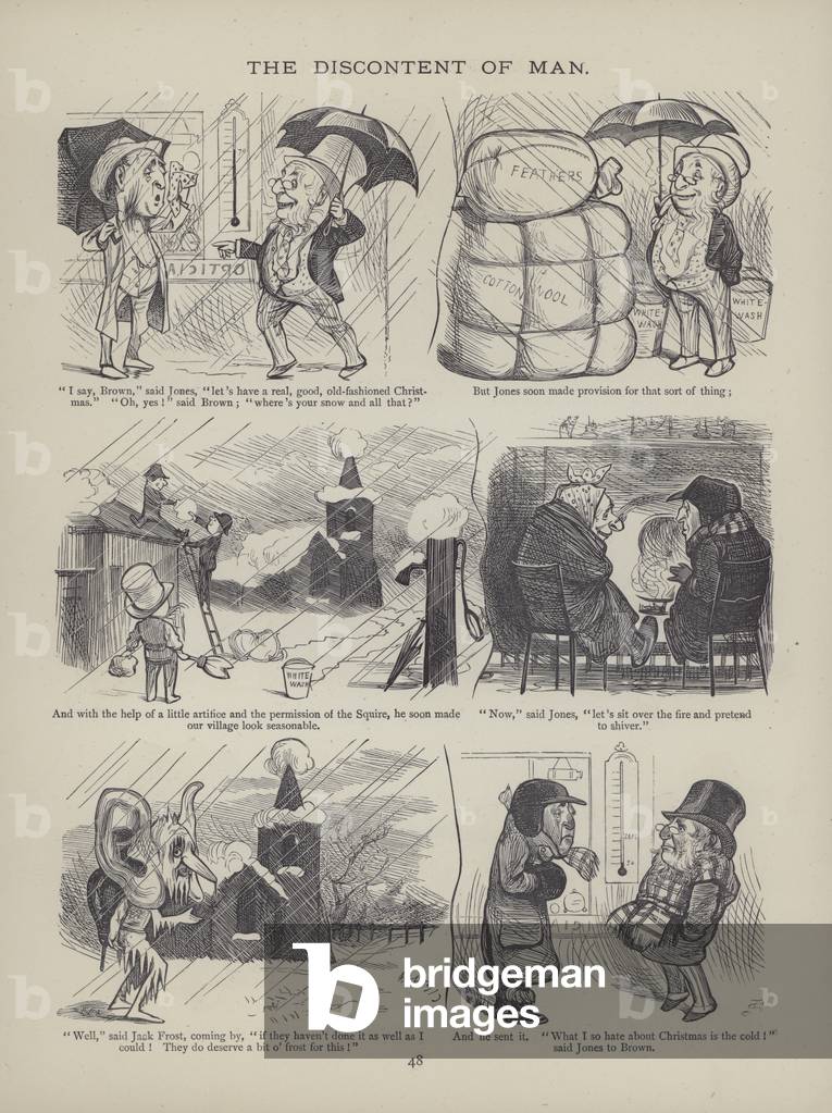 Page from The British Working Man or One Who Does Not Believe In Him (engraving)