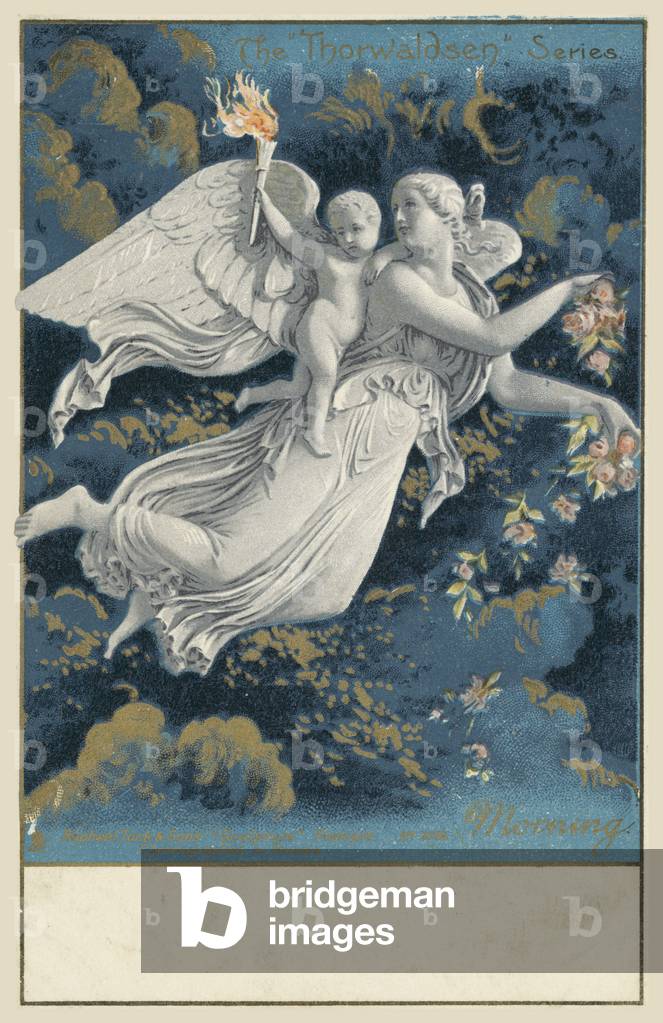 Morning (colour litho)