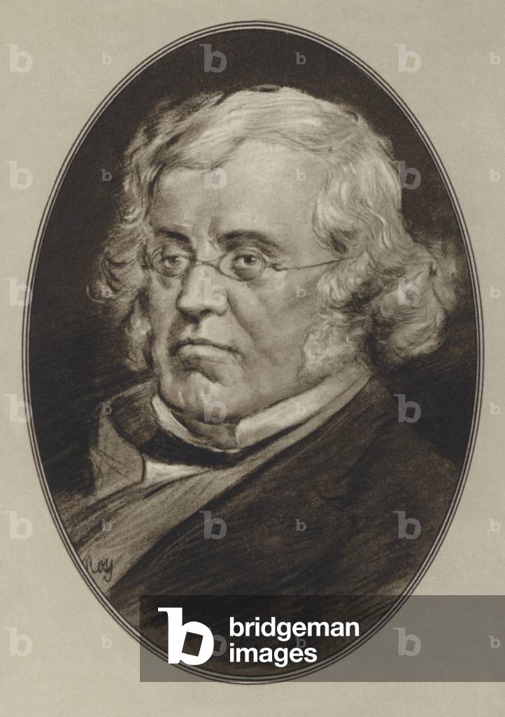 William Makepeace Thackeray (litho)