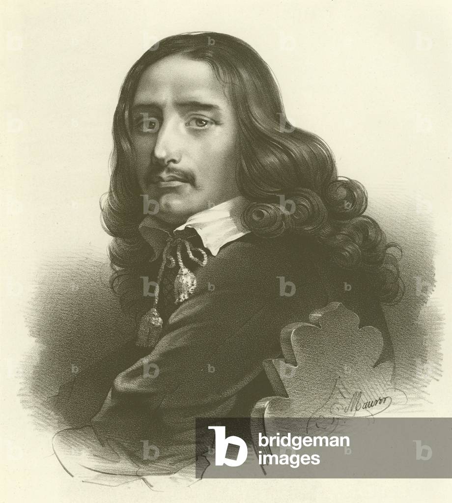 Paulus Potter, Dutch artist (engraving)