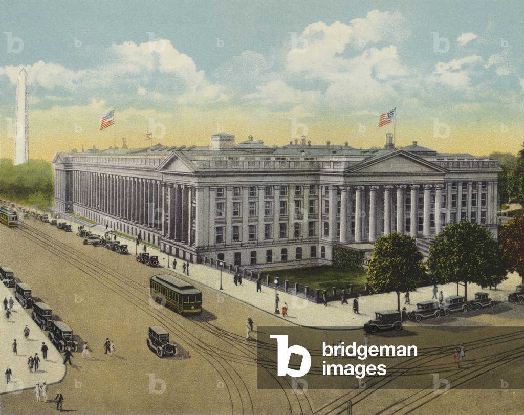 Washington DC: United States Treasury (photo)