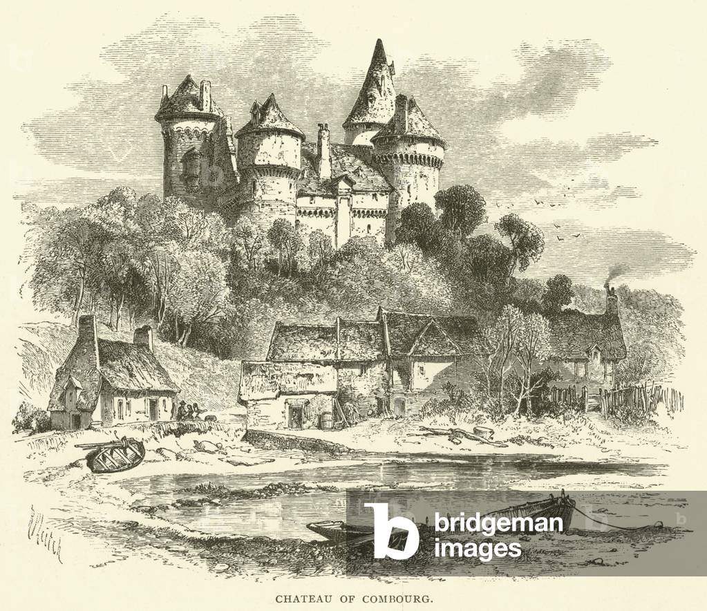 Chateau of Combourg (engraving)