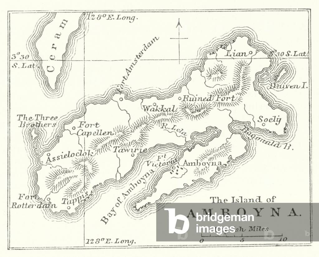The Island of Amboyna (engraving)
