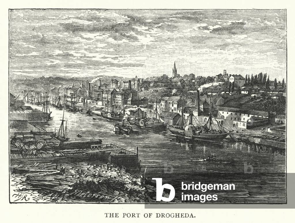 The Port of Drogheda (engraving)