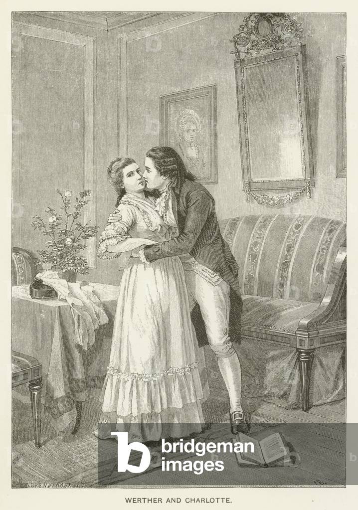 Werther and Charlotte (engraving)