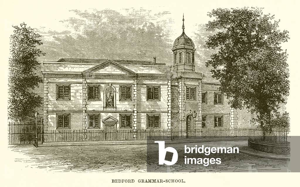 Bedford Grammar-School (engraving)