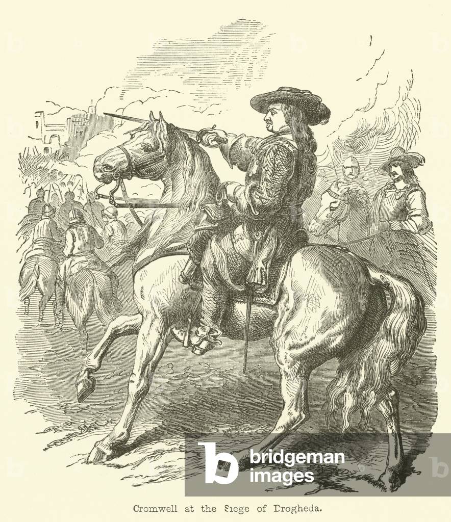 Cromwell at the Siege of Drogheda (engraving)