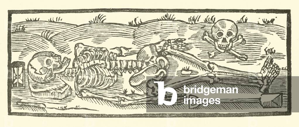 Illustration for The Roxburghe Ballads (woodcut)