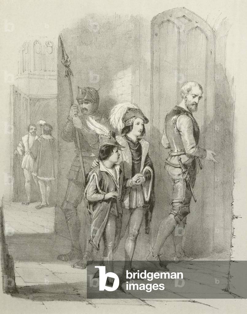 The Doomed Princes (litho)