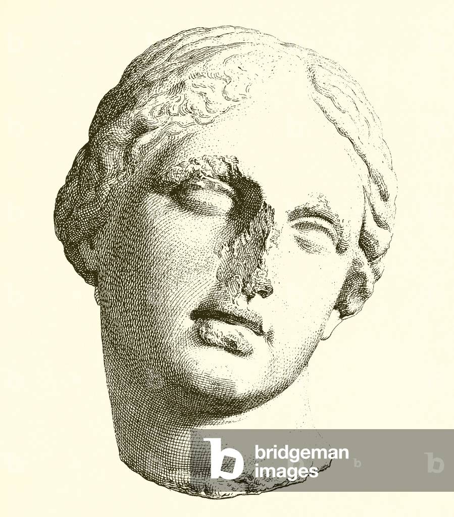 Head of Aphrodite (engraving)