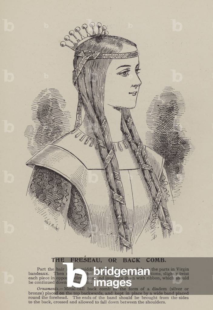 The Freseau, or Back Comb (engraving)