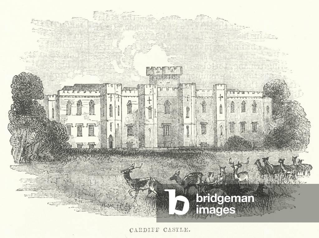 Cardiff Castle (engraving)