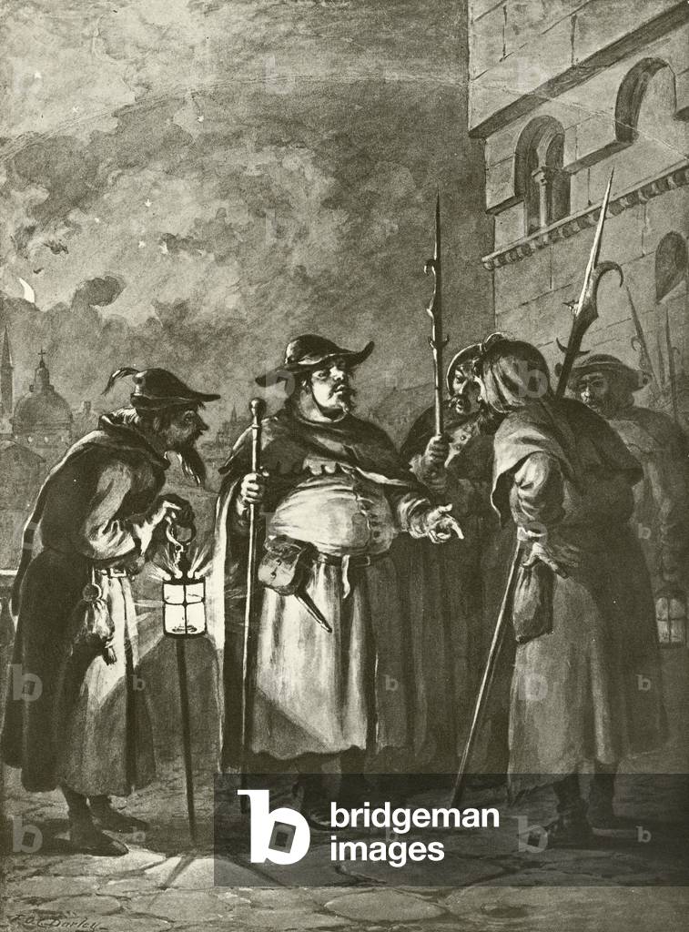 Much Ado about Nothing. Act III, Scene III (gravure)