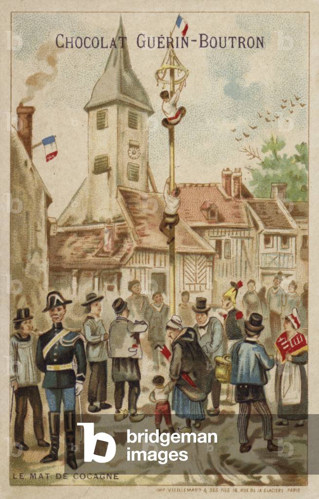 The greasy pole (chromolitho)