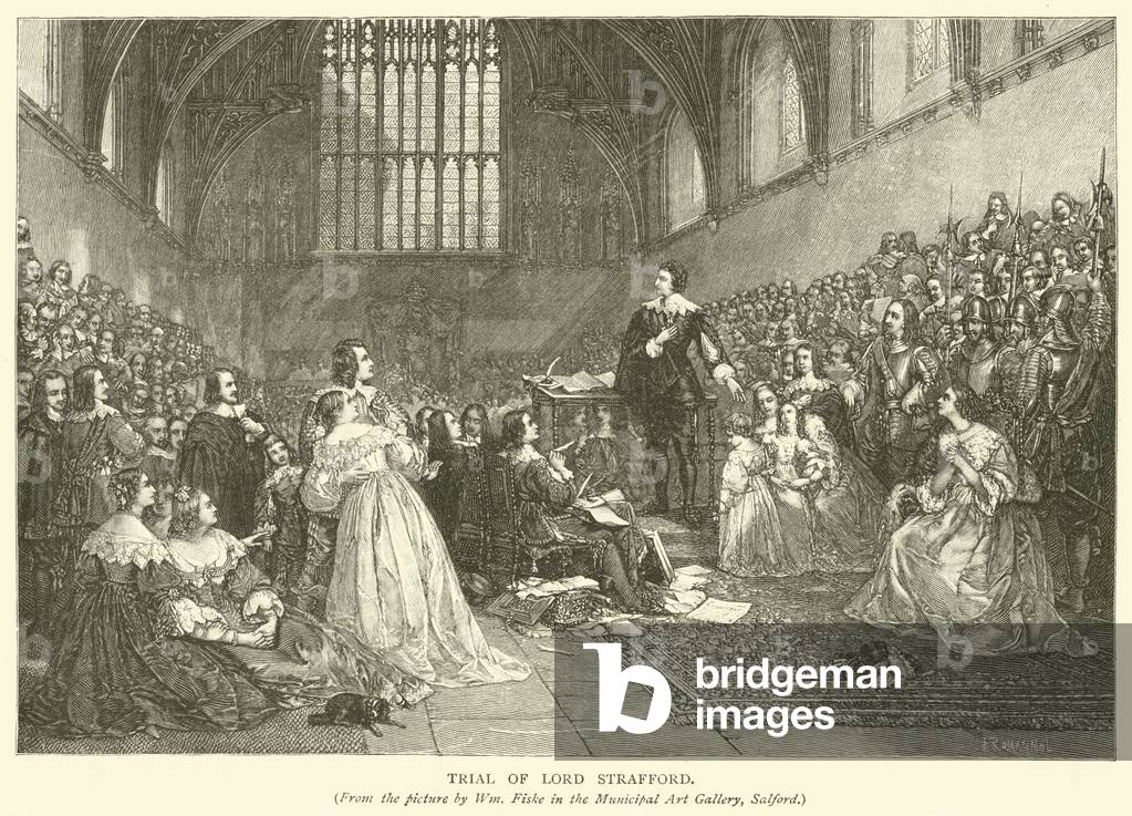 Trial of Lord Strafford (engraving)