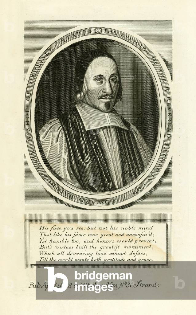 Edward Rainbow, Bishop of Carlisle (engraving)