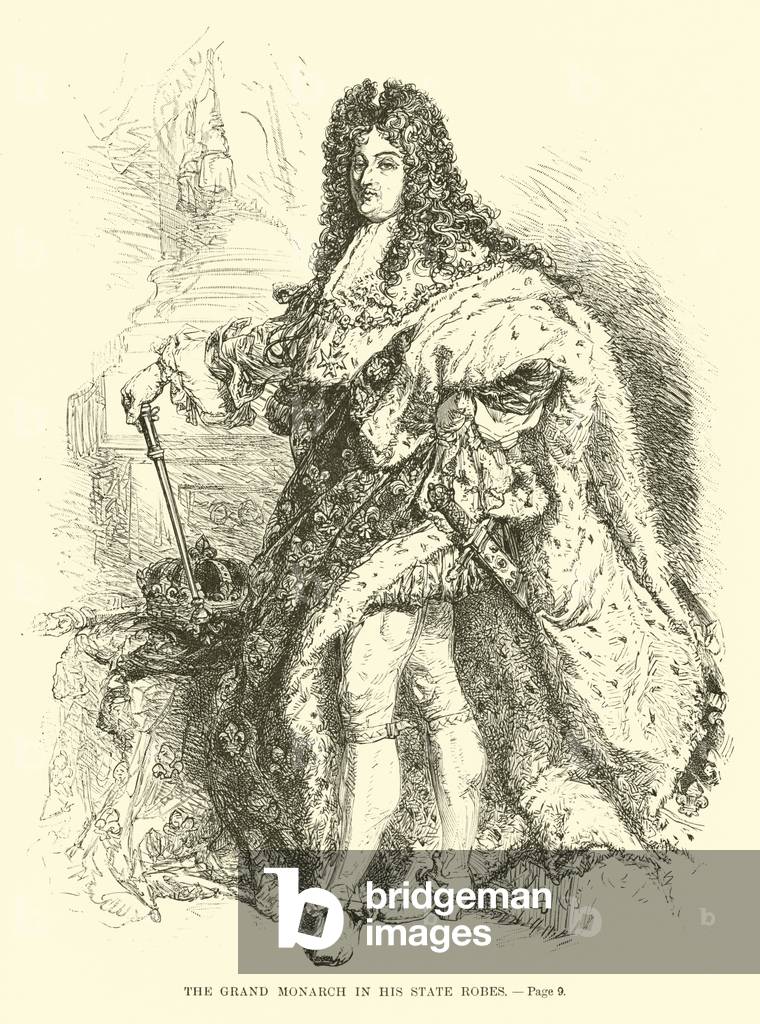 The Grand Monarch in his State Robes (engraving)