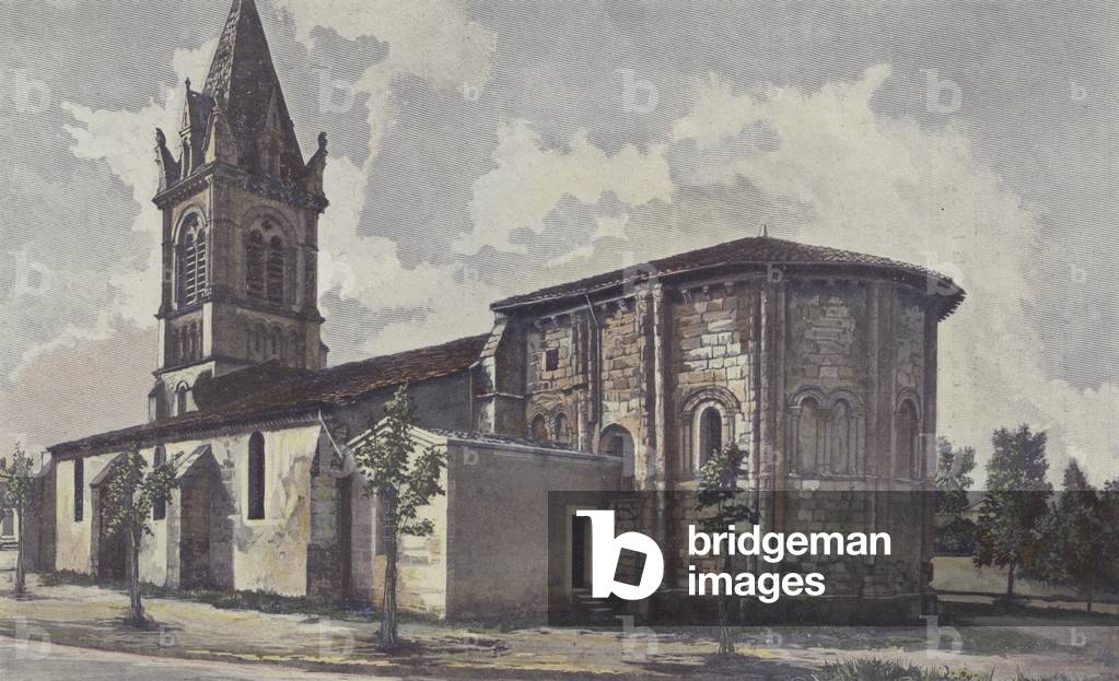 Avensan, Eglise, Ensemble S E (colour photo)