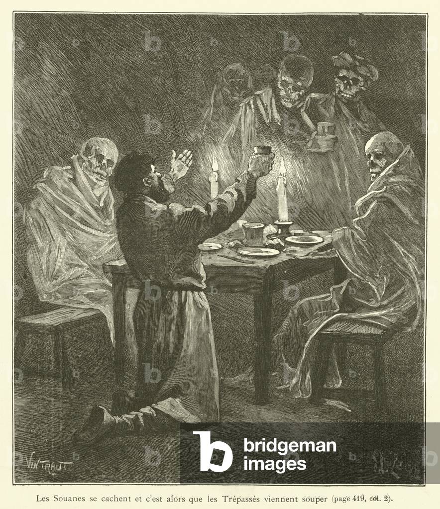 Le Festin Des Trepasses (engraving)