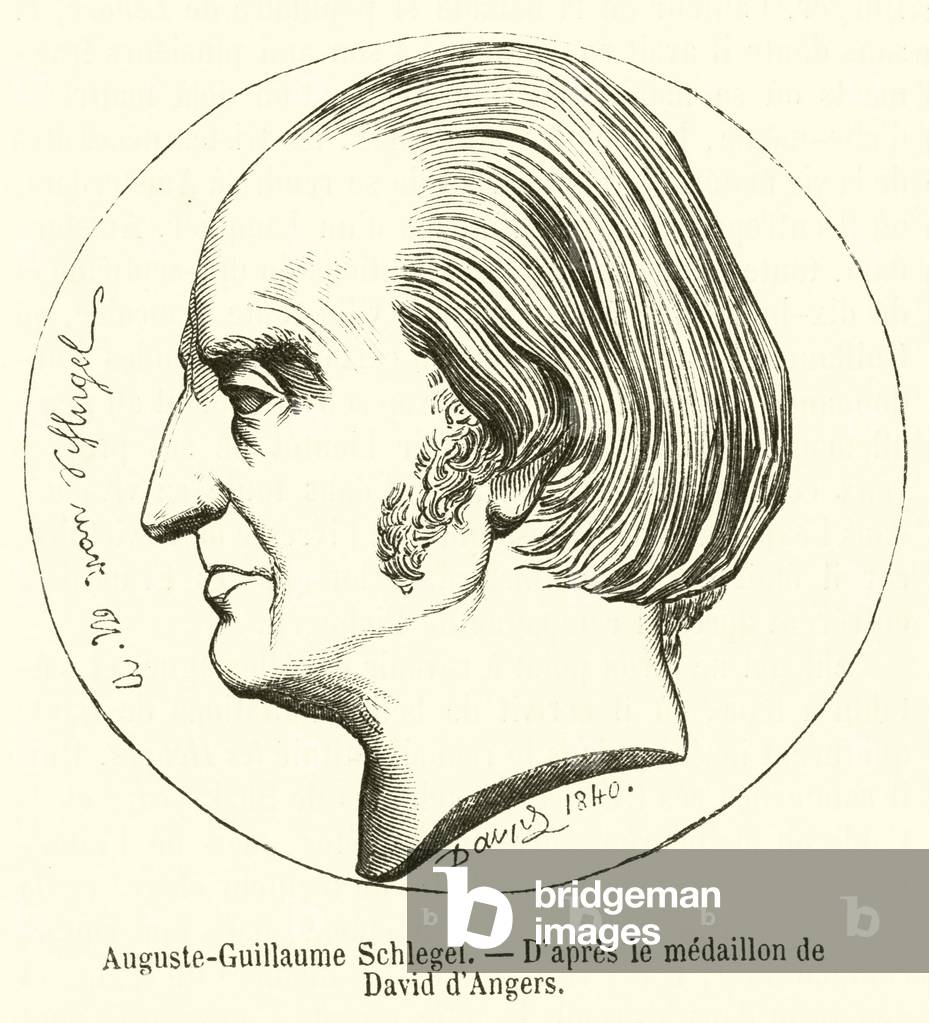 Auguste-Guillaume Schlegel (engraving)