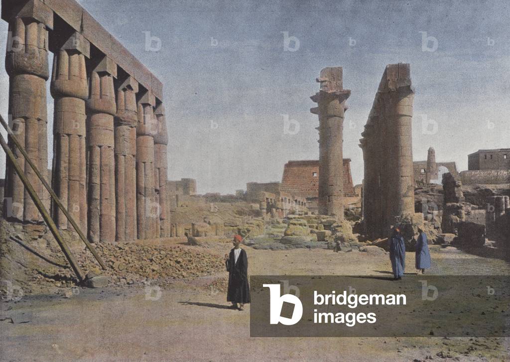 Ruines De Louqsor (colour photo)