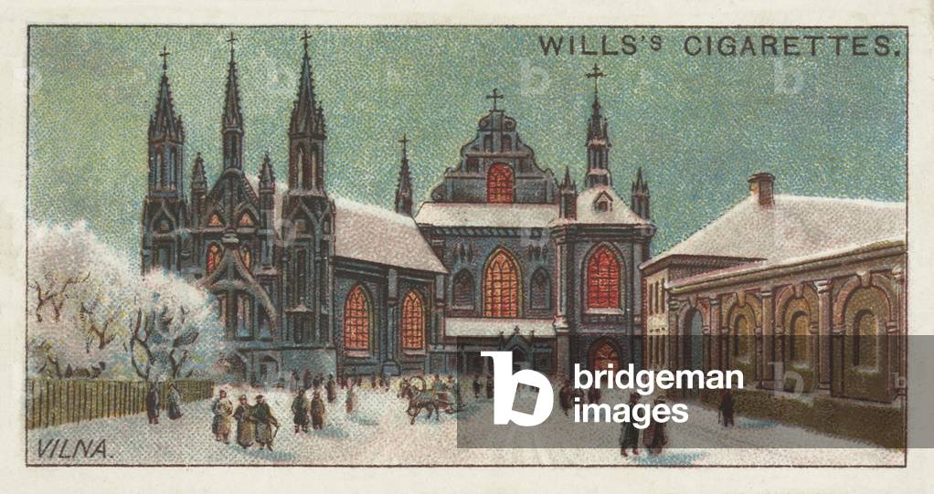 Church of St Anne, Vilna (chromolitho)