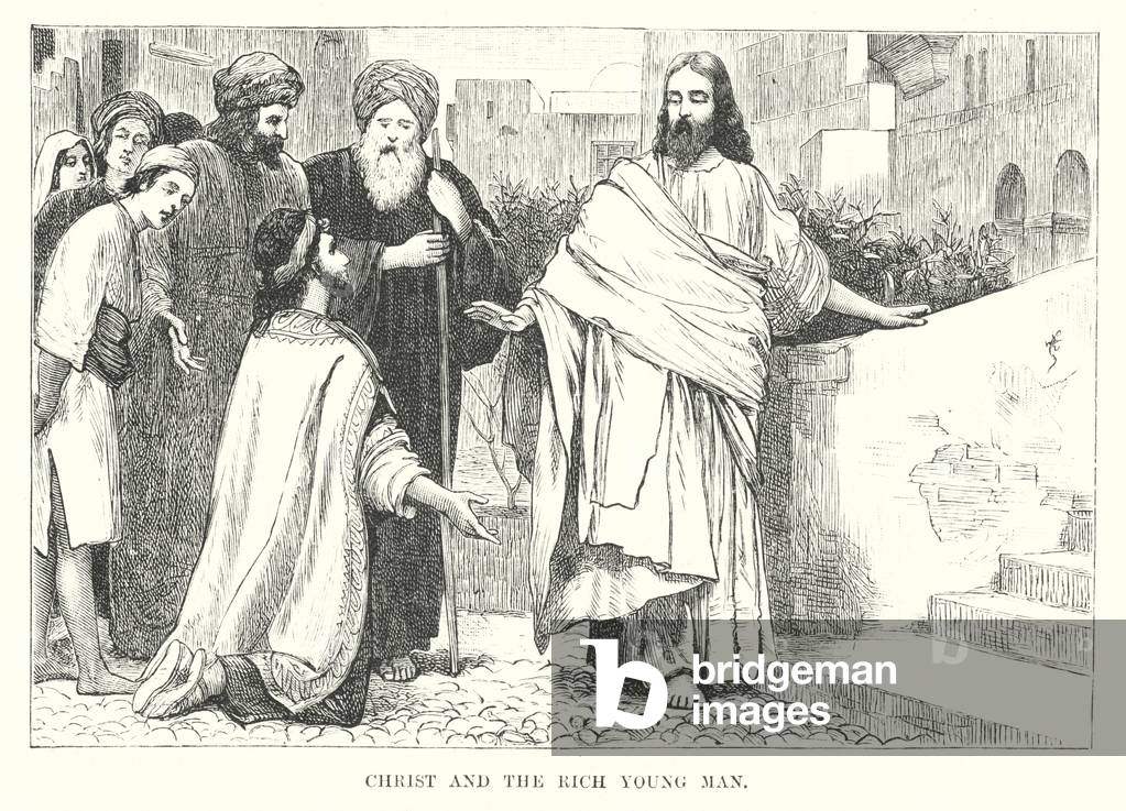 Christ and the Rich Young Man (engraving)