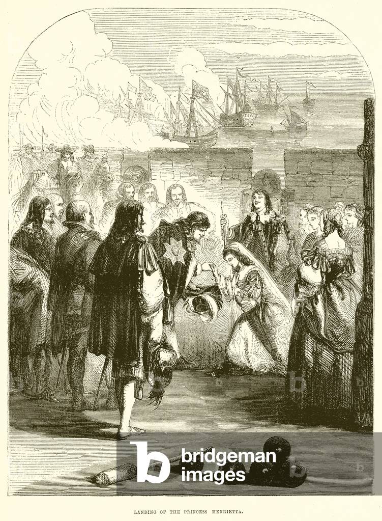 Landing of the Princess Henrietta (engraving)