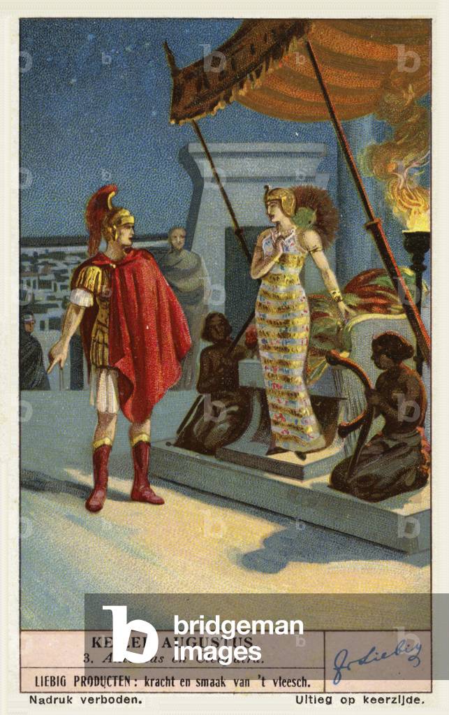 Antony and Cleopatra (chromolitho)
