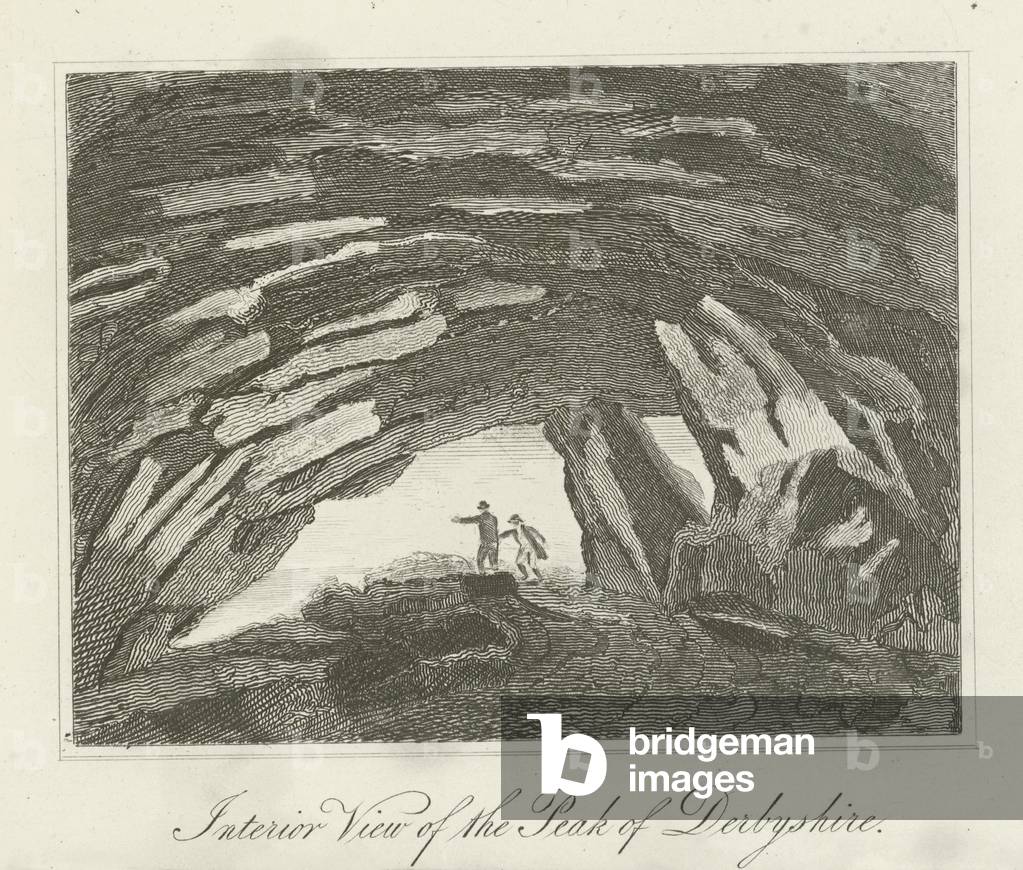 Interior View of the Peak of Derbyshire (engraving)