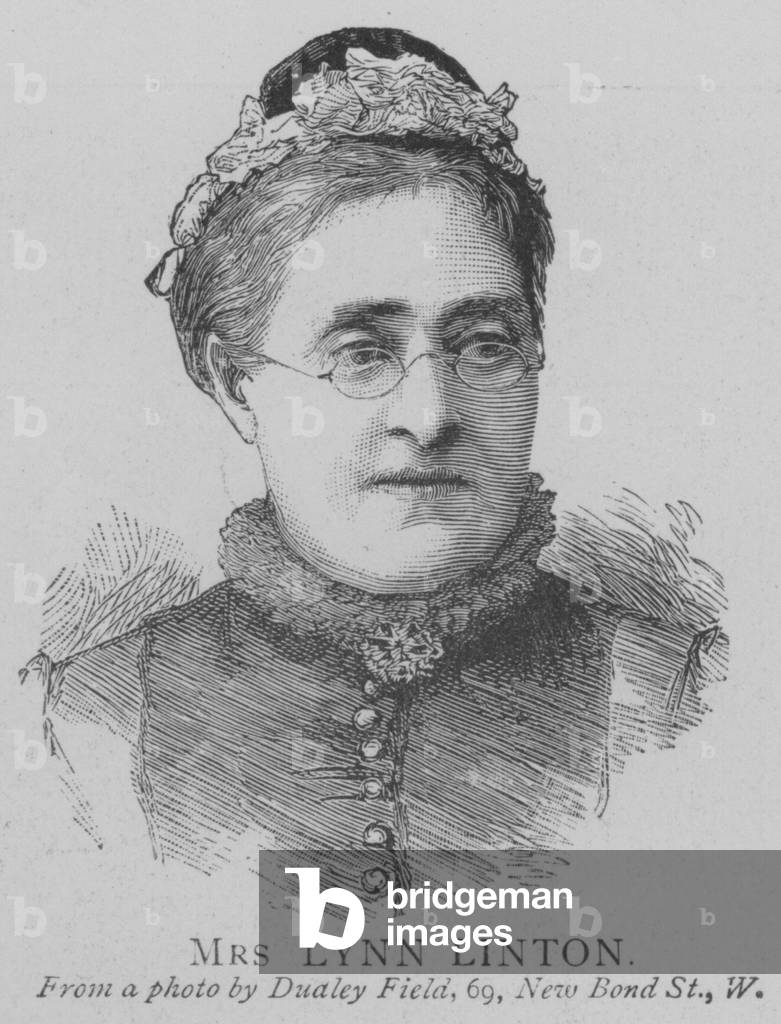 Mrs Lynn Linton (engraving)