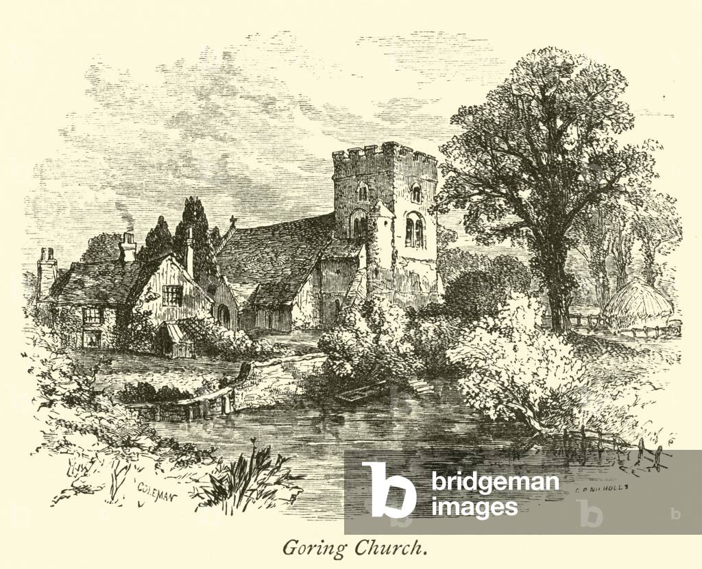 Goring Church (engraving)