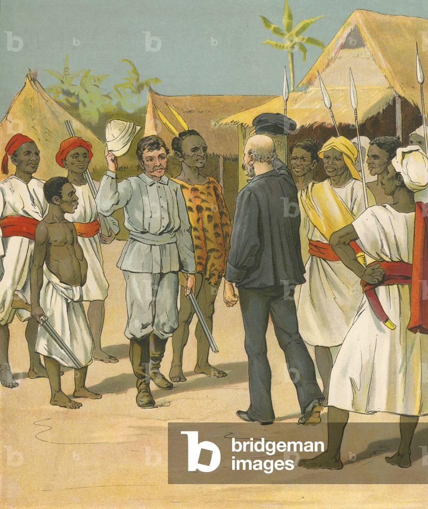 "Incontro tra Stanley e Livingstone", 20th Secolo di French School