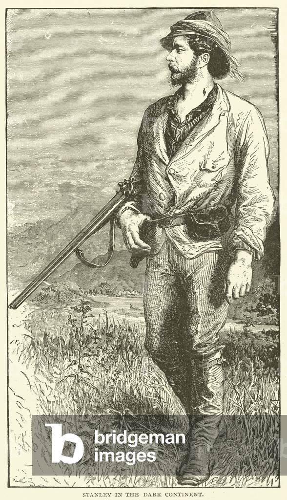 Stanley in the Dark Continent (engraving)