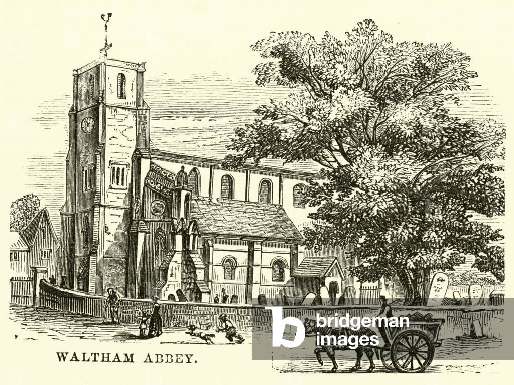 Waltham Abbey (engraving)