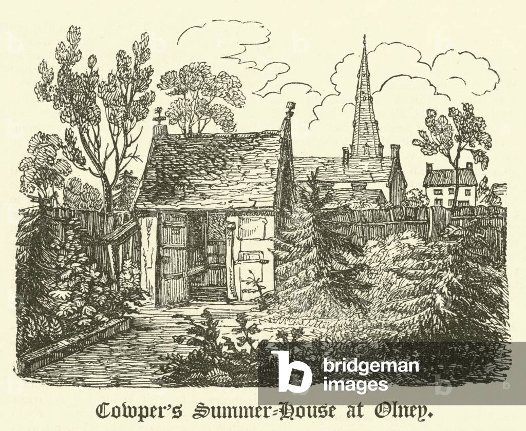 Cowper's Summer-House at Olney (engraving)